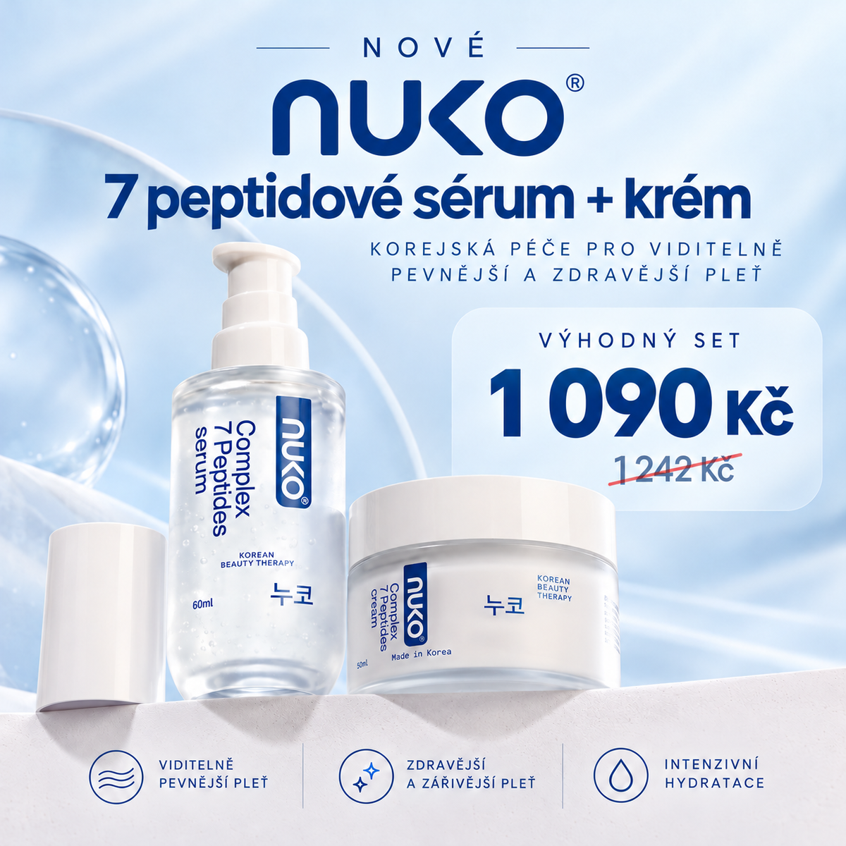 AKCE: Set sérum + krém